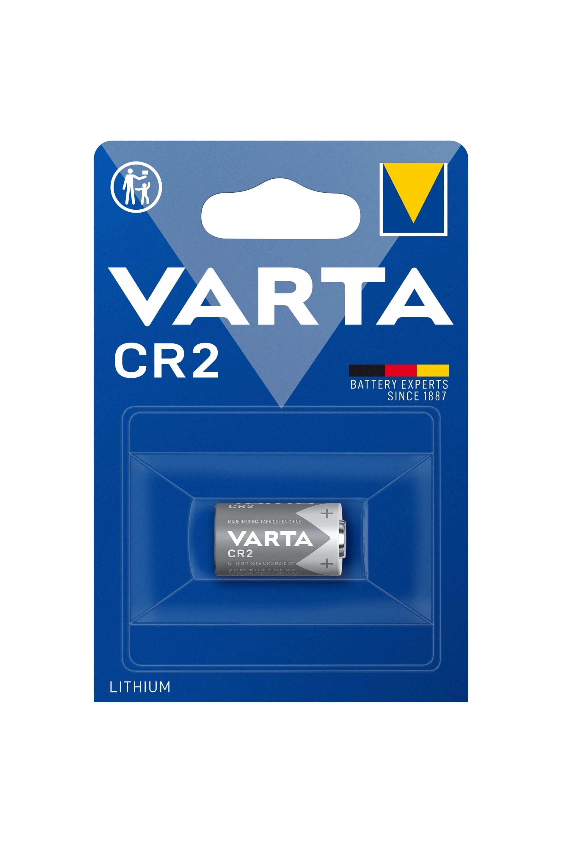 Varta batterij CR2 Lithium 3V - AE-trading