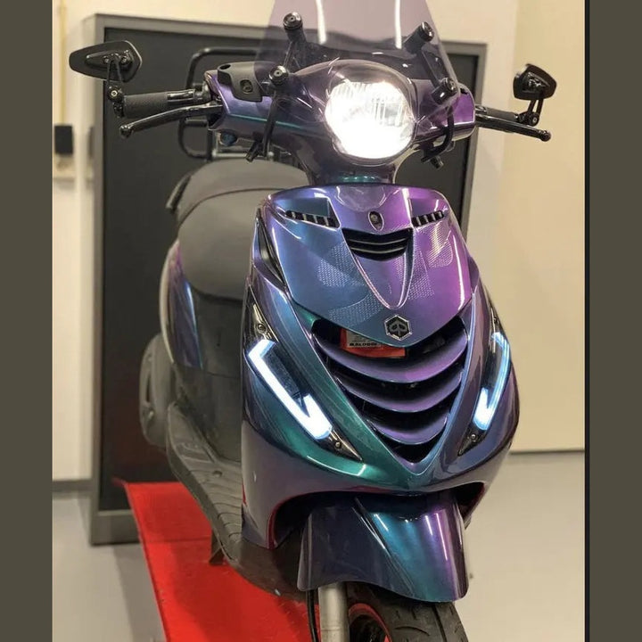 Bar end spiegels universeel ZILVER-edition