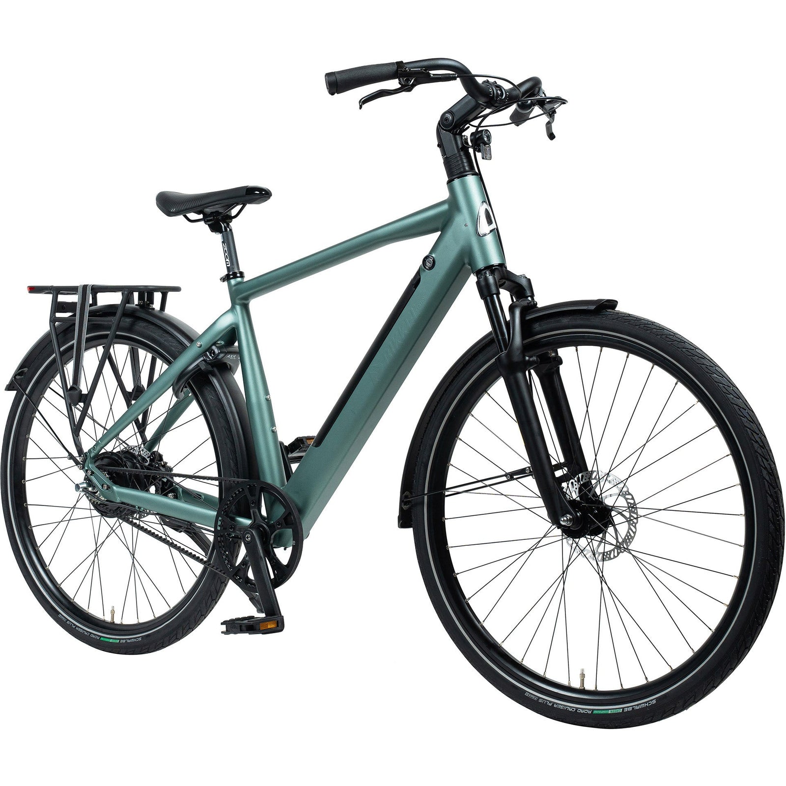 Bikkel Centro Premium - Racing Green Matt - 504Wh - Heren 53cm - AE-trading