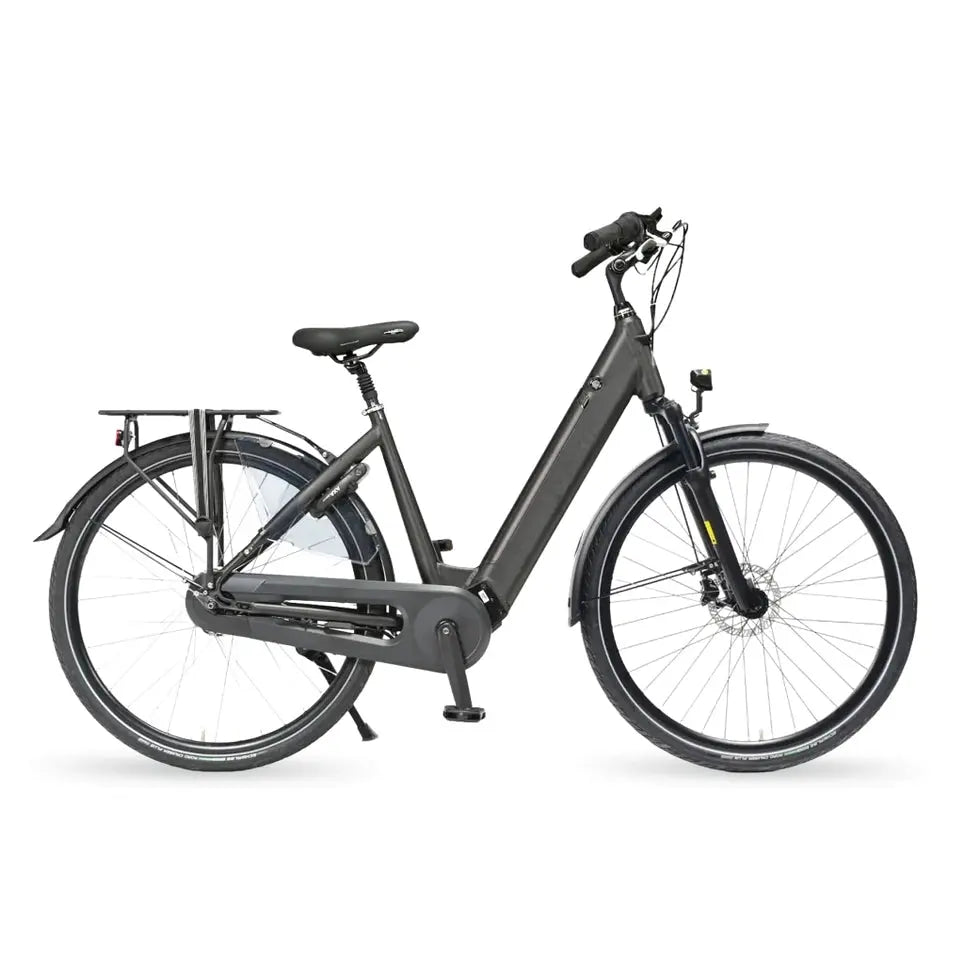 Bikkel Tuba E - Antracite Matt - Dames 49cm - 630Wh - AE-trading