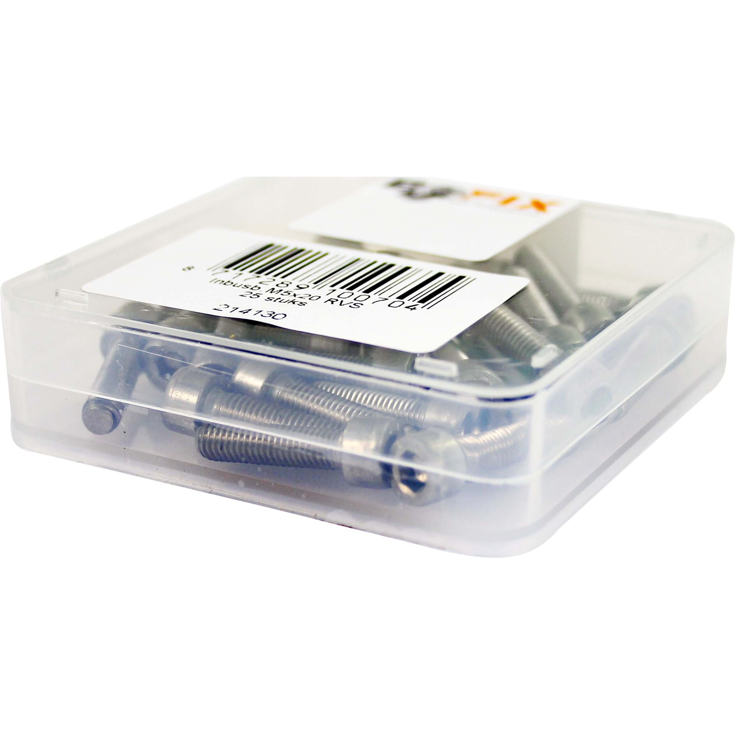 Bofix doos inbusbout M3x20 RVS (25 stuks) - AE-trading