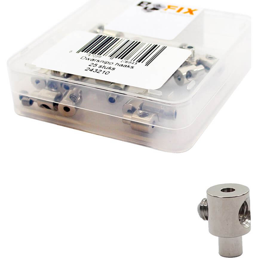 Bofix doos schroefnippel haaks (25 stuks) - AE-trading