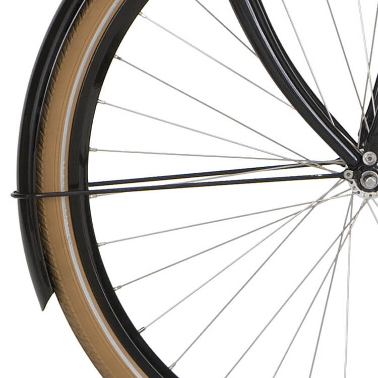 Cortina spatbordstang voor 28 Milo sapphire black matt - AE-trading