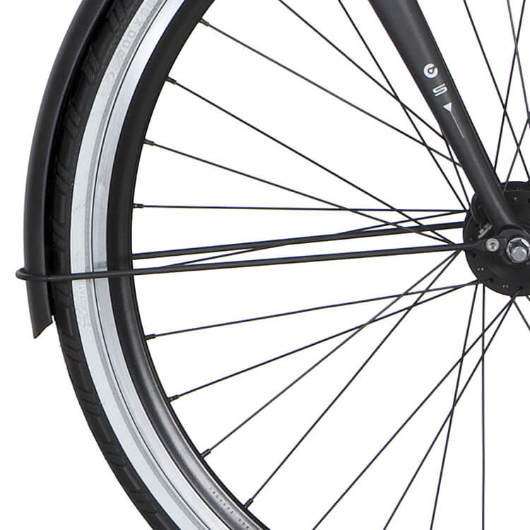 Cortina spatbordstang voor 28 Speed black graphite matt - AE-trading
