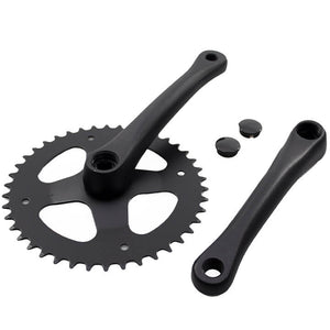 Cortina crankstel 42t 3/32 black matt - AE-trading