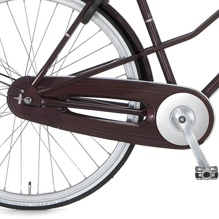 Cortina kettingkast 28 Retro aubergine - AE-trading