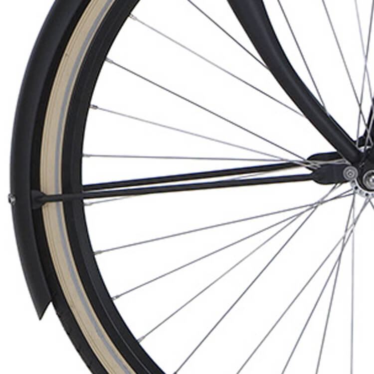 Cortina spatbordstang voor 28 U4 jet black matt - AE-trading