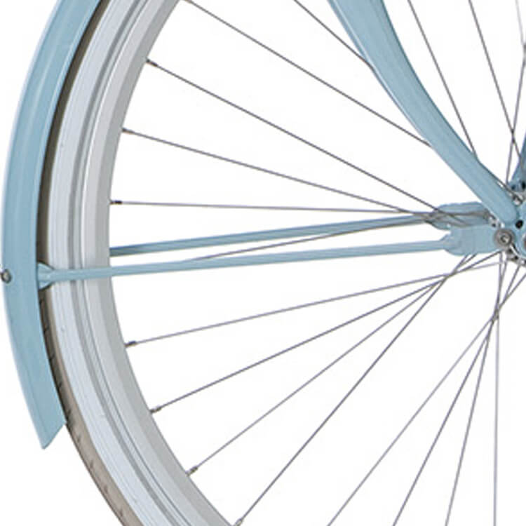 Cortina spatbordstang voor 28 U4 pastel turquoise - AE-trading