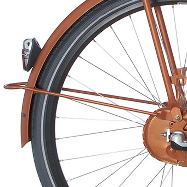Cortina spatbordstang achter 28 U4 copper matt - AE-trading