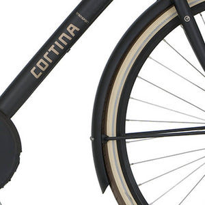 Cortina spatbord voor 28 U4 jet black matt - AE-trading