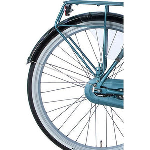 Cortina spatbord set Roots bloem irish blue - AE-trading