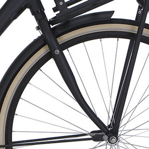 Cortina voorvork U4 D jet black matt - AE-trading