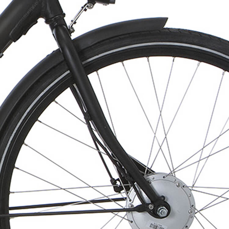 Cortina voorvork E-U1 H black matt - AE-trading