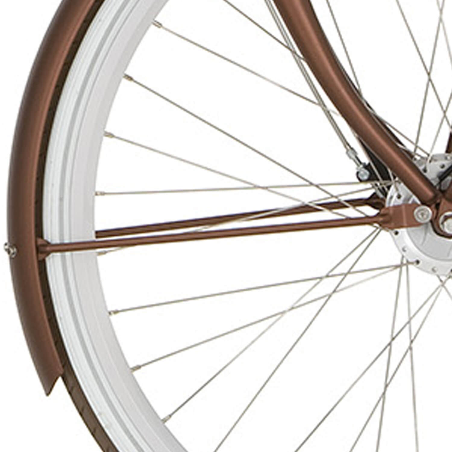 Cortina spatbordstang voor 28 U4 sparkle brown matt. - AE-trading