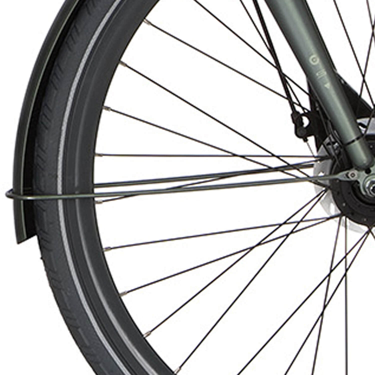 Cortina spatbordstang voor 28 Speed matt titanic green - AE-trading