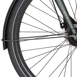 Cortina spatbordstang voor 28 Speed matt titanic green - AE-trading