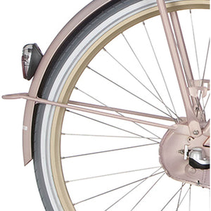 Cortina spatbordstang achter 28 U4 mahogany rose matt - AE-trading