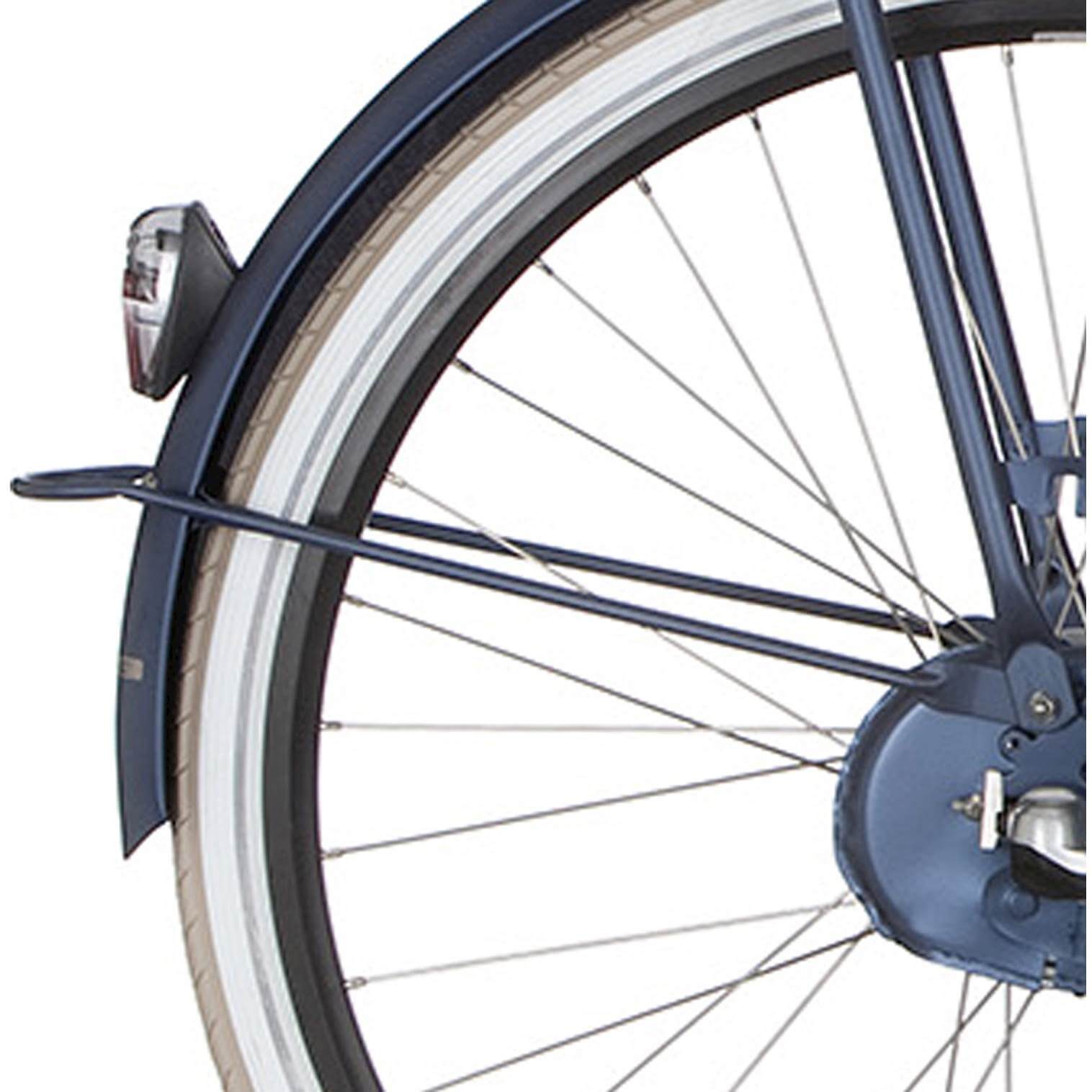 Cortina spatbordstang achter 28 U4 polish blue matt - AE-trading