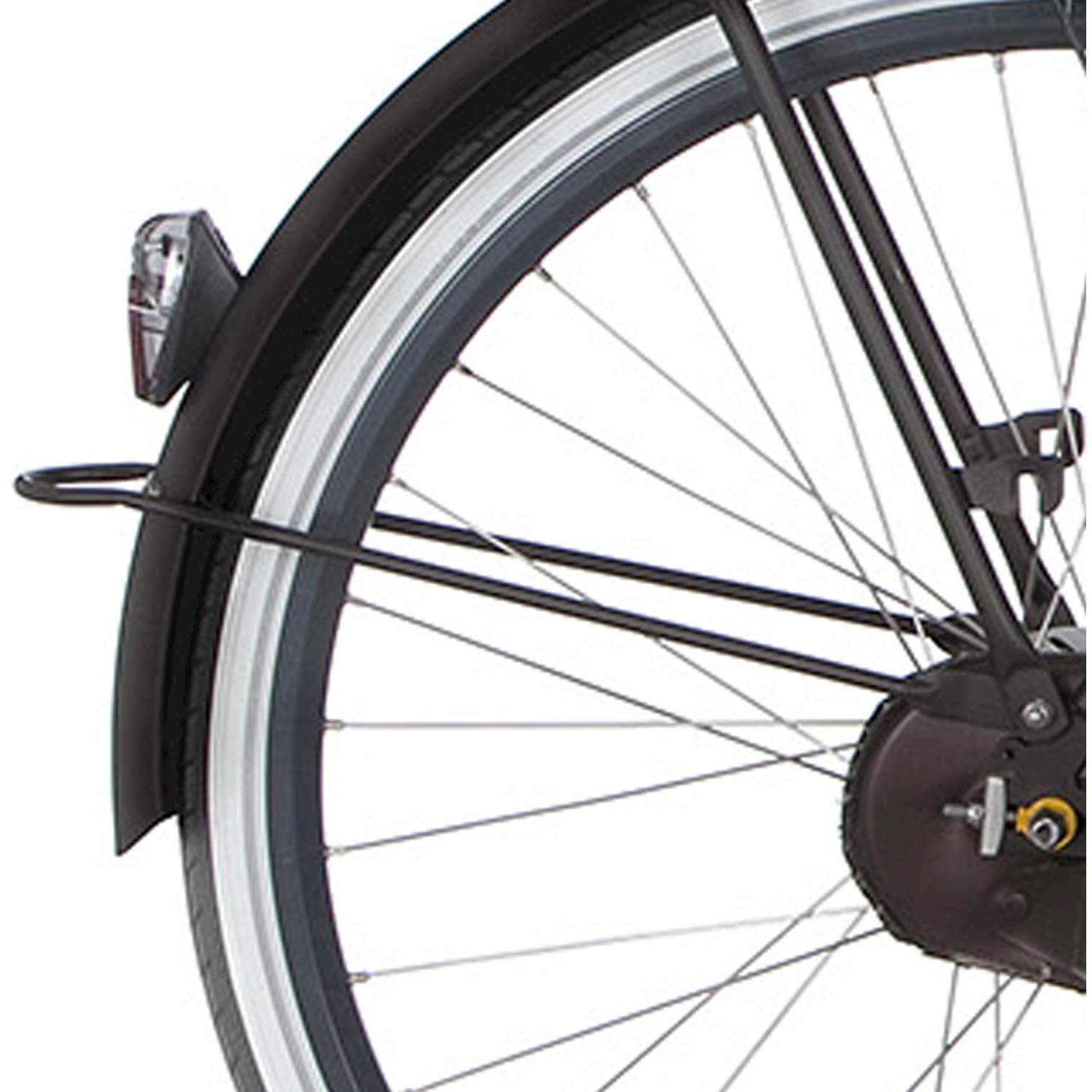 Cortina spatbordstang achter 28 Roots matt espresso brown - AE-trading