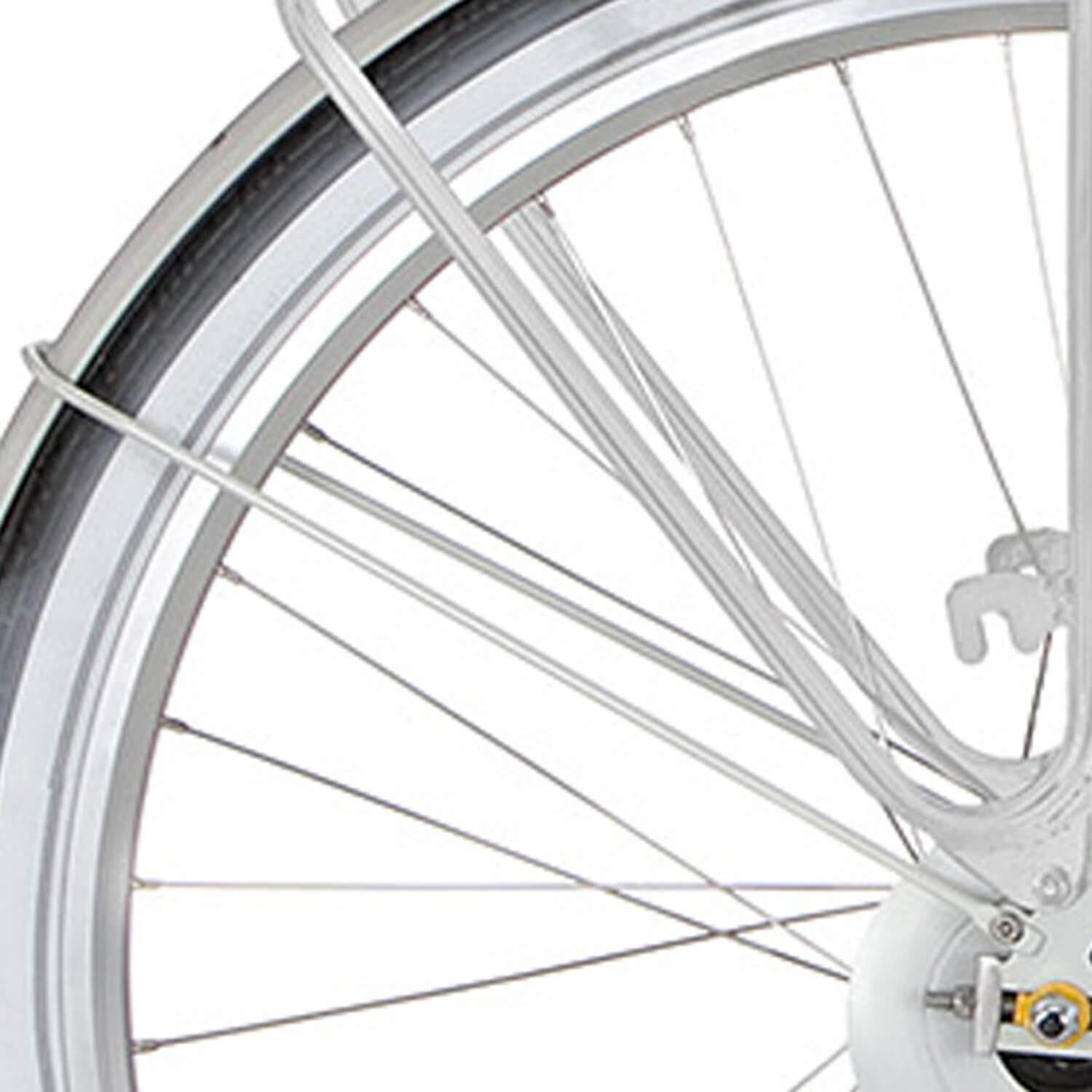 Cortina spatbordstang achter 28 U5 ice ball white - AE-trading
