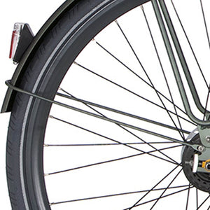 Cortina spatbordstang achter 28 Speed matt titanic green - AE-trading