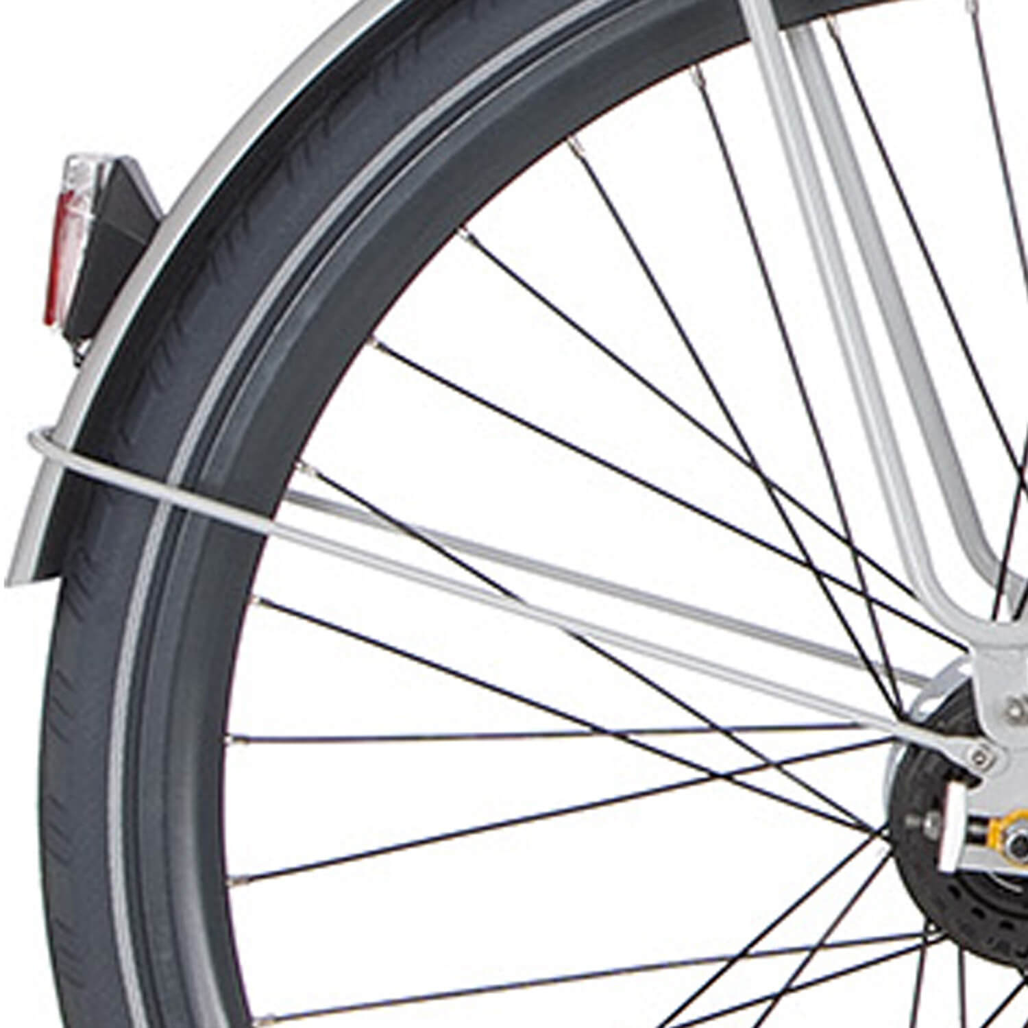 Cortina spatbordstang achter 28 Speed ice ball white - AE-trading