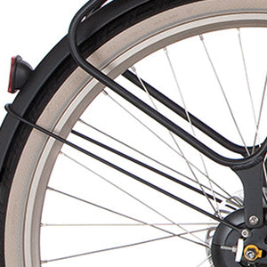 Cortina spatbordstang achter 28 E-Yoya sapphire black matt - AE-trading