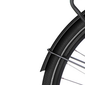 Cortina spatbord achter 28 Common jet black matt - AE-trading