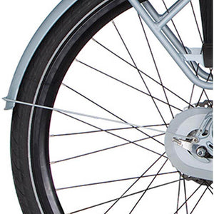 Cortina spatbordstang achter 28 E-Octa slate matt - AE-trading