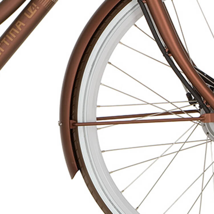 Cortina spatbord voor 28 E-U4 sparkle brown matt - AE-trading