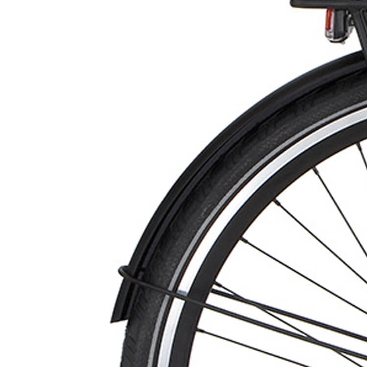 Cortina spatbord achter 28 Speed 7 jet black matt - AE-trading