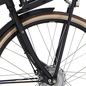 Cortina voorvork E-U4 H FM jet black matt - AE-trading