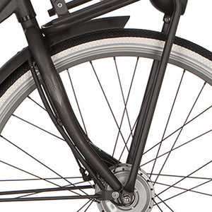 Cortina voorvork E-U4 D FM black graphite matt - AE-trading