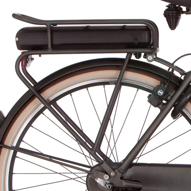 Cortina achterdrager E-U4 Bafang black gold matt 170mm - AE-trading