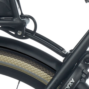 Cortina achterdrager bracket 110mm Bafang jet black matt - AE-trading