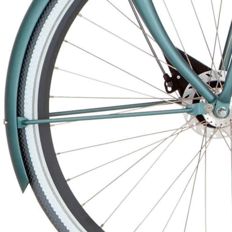 Cortina spatbordstang voor 28 U4 opal green matt - AE-trading