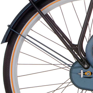 Cortina spatbordstang achter 28 Common mistery grey matt - AE-trading