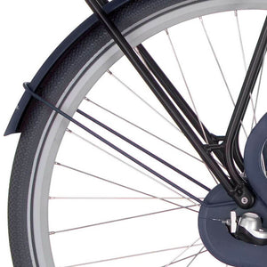 Cortina spatbordstang achter 28 Common black blue matt - AE-trading