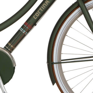 Cortina spatbord voor 28 U4 hunter green matt - AE-trading