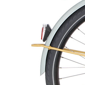 Cortina spatbord achter 28 U4 green lilly nd - AE-trading