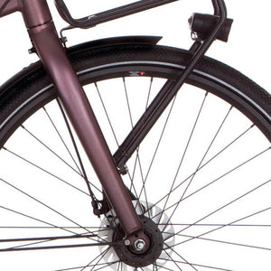 Cortina voorvork Common black red matt - AE-trading