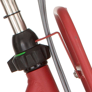 Cortina balhoofd beugel voordrager 28 D true red matt - AE-trading