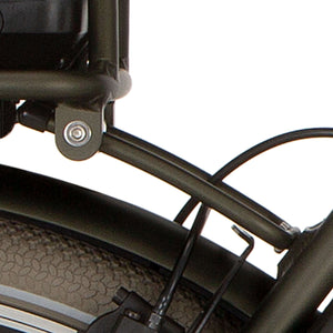 Cortina achterdrager bracket 130mm Bafang elegance green ma - AE-trading