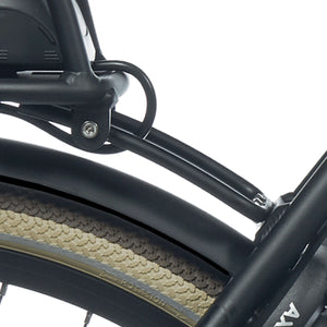 Cortina achterdrager bracket 200mm jet black matt - AE-trading