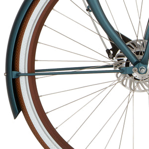 Cortina spatbordstang voor 28 E-U4 irish blue matt - AE-trading