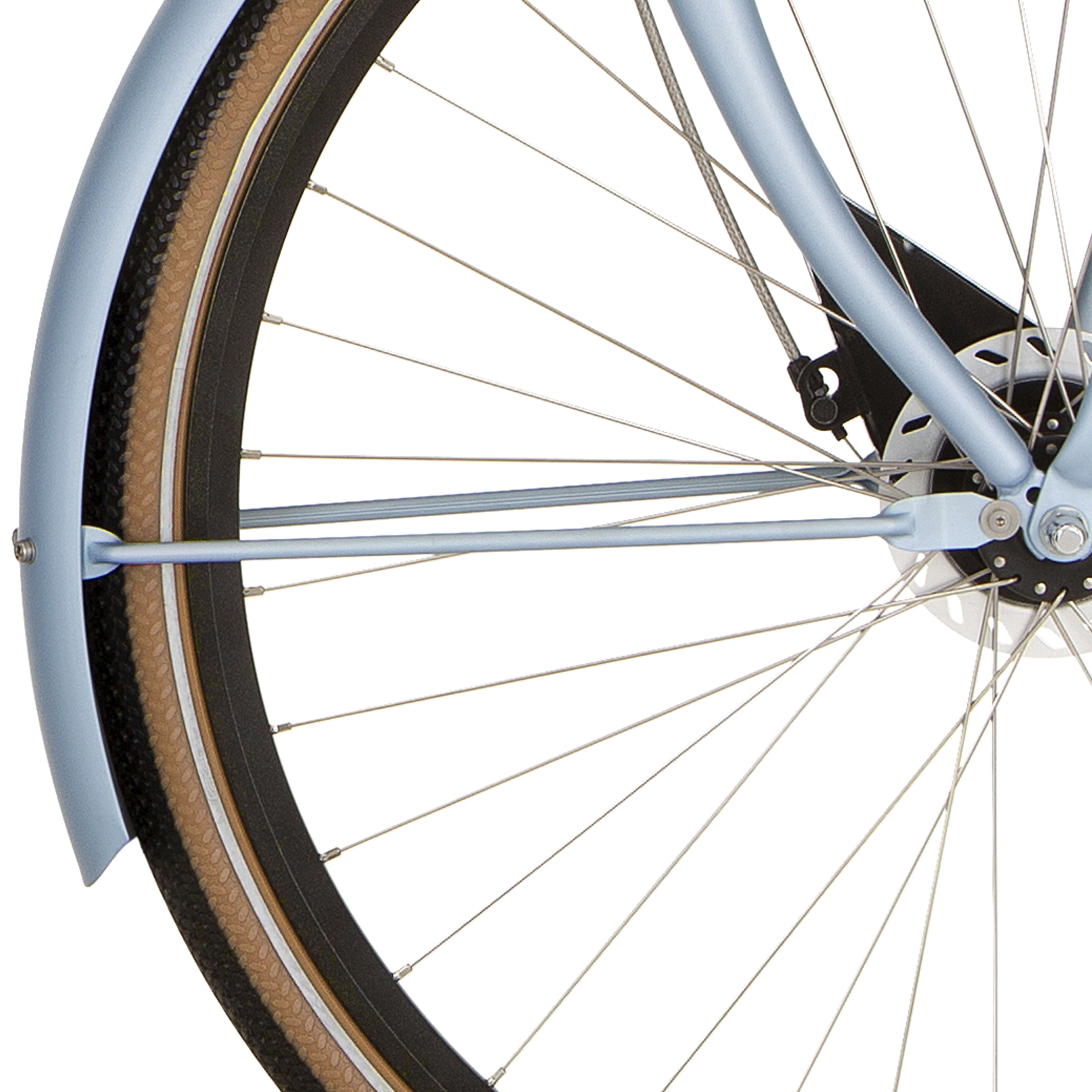 Cortina spatbordstang voor 28 U4 metaal blauw matt - AE-trading