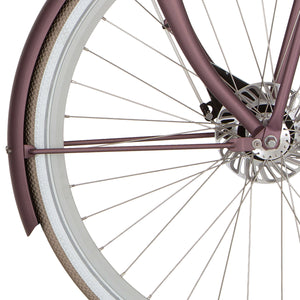 Cortina spatbordstang voor 28 E-U4 spicy silver matt - AE-trading