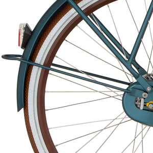 Cortina spatbordstang achter 28 E-U4 irish blue matt - AE-trading