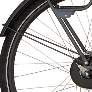 Cortina spatbordstang achter 28 Foss slate grey matt - AE-trading