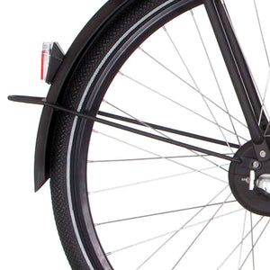 Cortina spatbordstang achter 28 E-U1 metallic mouse matt - AE-trading